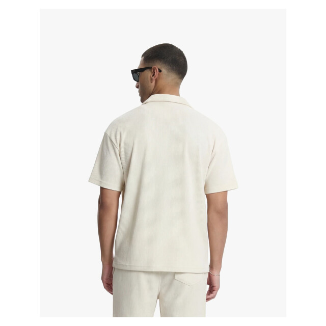 croyez homme Plisse shirt korte mouw overhemden crb30026029 CRB30026029 large