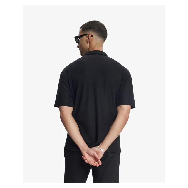croyez homme Plisse shirt korte mouw overhemden crb30026029 CRB30026029 large