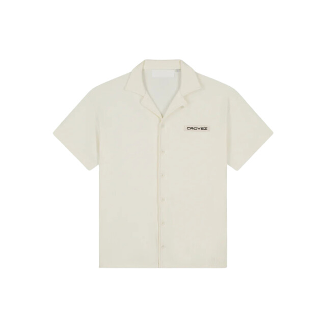 croyez homme Plisse shirt korte mouw overhemden crb30026029 CRB30026029 large