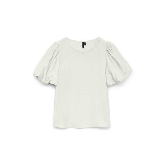 Vero Moda vmnellie ss balloon top wvn ga 10340862 snow white 06613.120.0216 large