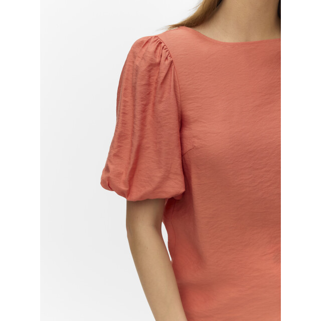 Vero Moda vmnellie ss balloon top wvn ga 10340862 langoustino 06613.560.0067 large