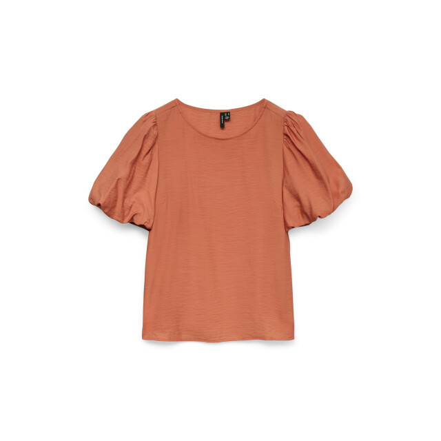 Vero Moda vmnellie ss balloon top wvn ga 10340862 langoustino 06613.560.0067 large