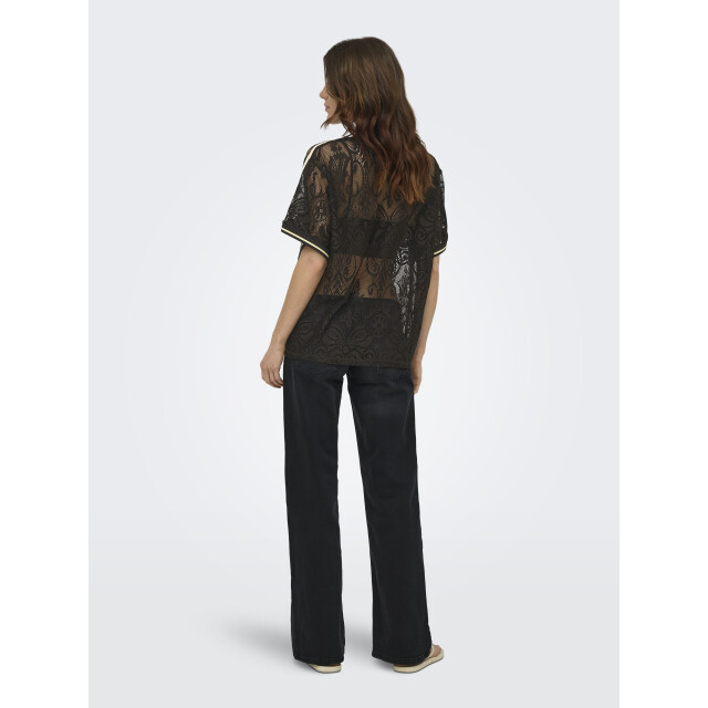 Only Onljules s/s v-neck lace top wvn ex 15383405 large