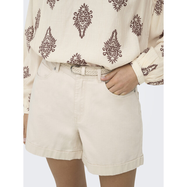Only Onlvega-silla hw mom belt shorts pn 15370709 large