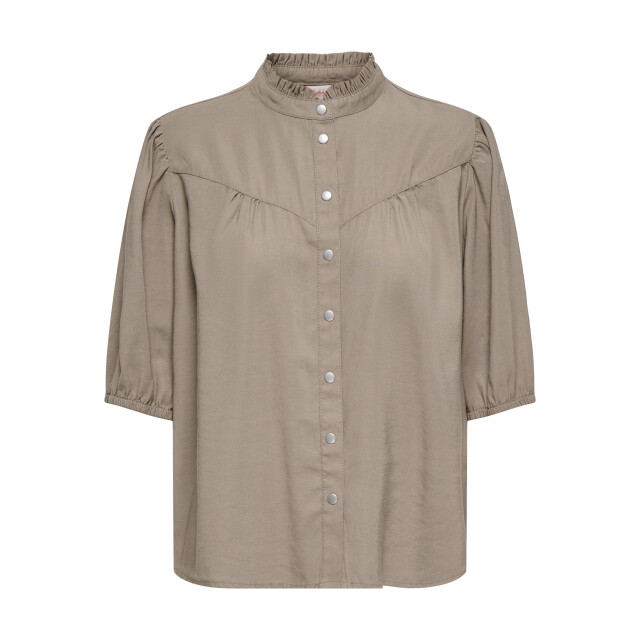 Only Onlaris life 2/4 frill shirt wvn c 15364291 large