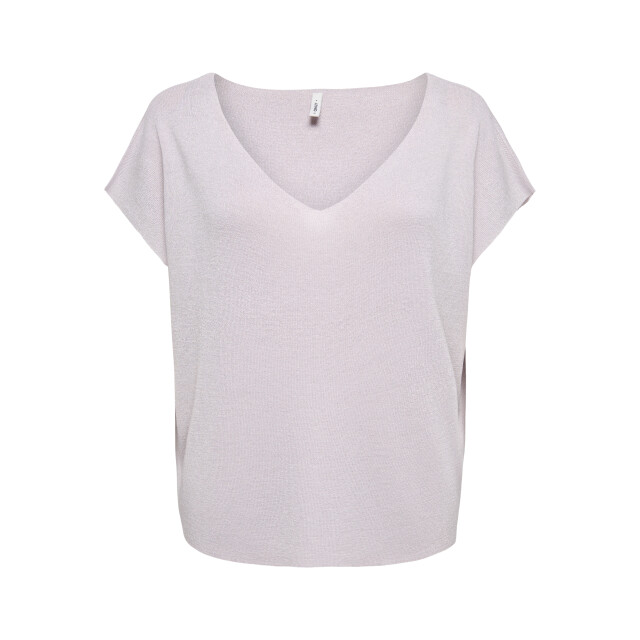 Only Onlshina ss glitter v-neck cs knt 15374961 large