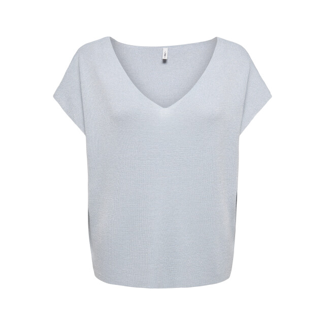 Only Onlshina ss glitter v-neck cs knt 15374961 large