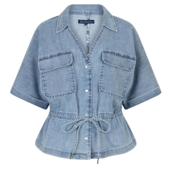 Red Button Drew drawstring denim light stone SRB4869 large