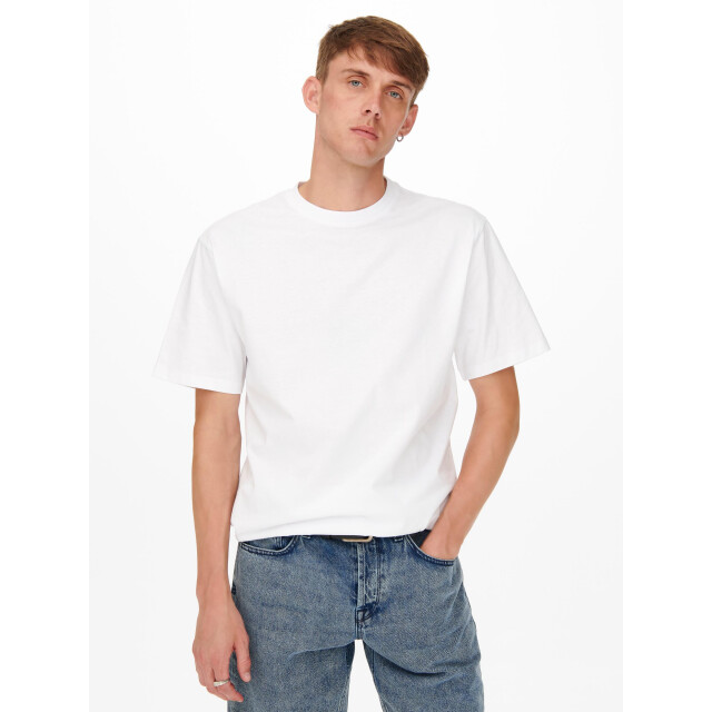 Only & Sons onsfred rlx ss tee noos 22022532 bright white 05011.100.0018 large