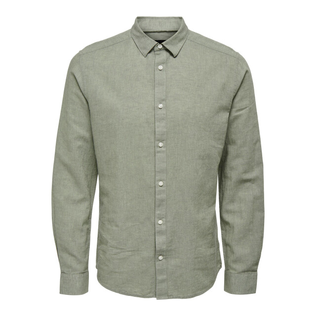 Only & Sons Onscaiden life ls solid linen shirt 22012321 large