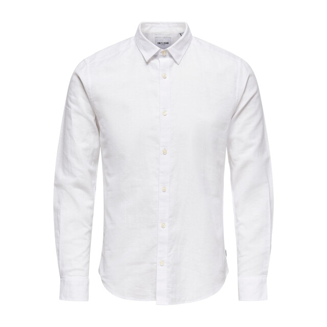 Only & Sons Onscaiden life ls solid linen shirt 22012321 large