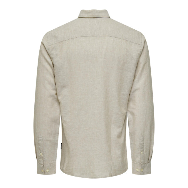 Only & Sons Onscaiden life ls solid linen shirt 22012321 large