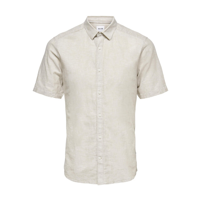 Only & Sons Onscaiden ss linen shirt re 22009885 large