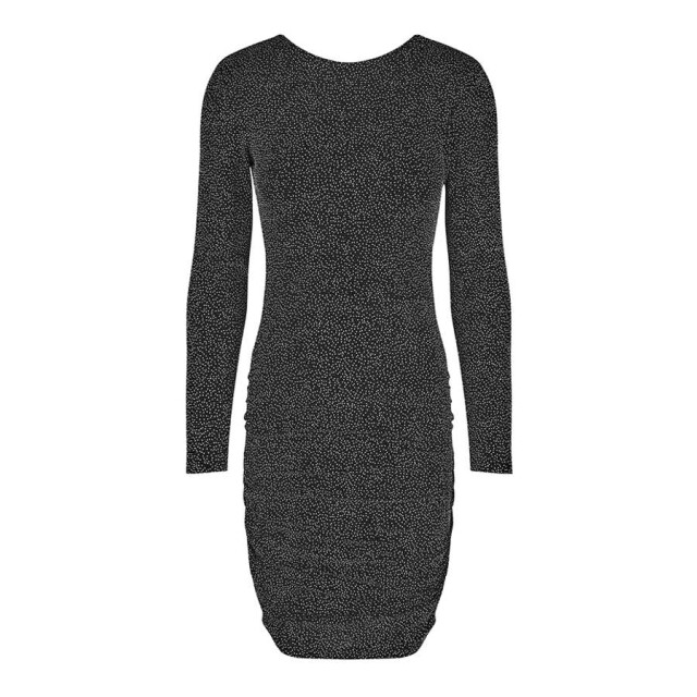 mbyM Met zilveren getailleerde glitterjurk emilija 7796397211869 large