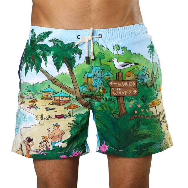 Sanwin Zwemshort molokai beach SMBF large