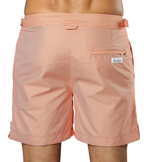 Sanwin Zwemshort tampa stripes tangerine orange STTO large