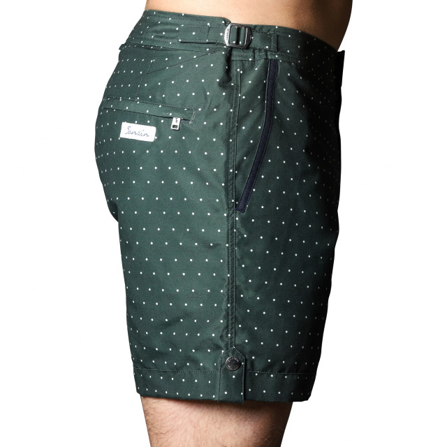 Sanwin Zwemshort tampa dots green STDG large