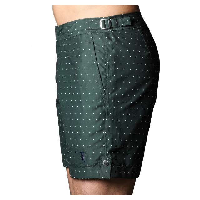 Sanwin Zwemshort tampa dots green STDG large