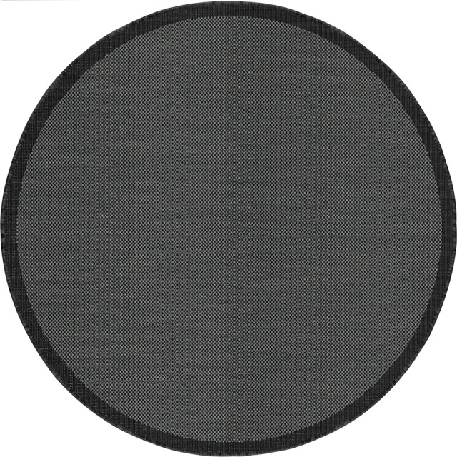 Muratap Buitenkleed brussels rond uni effen kader 120 cm rond 3606327 large