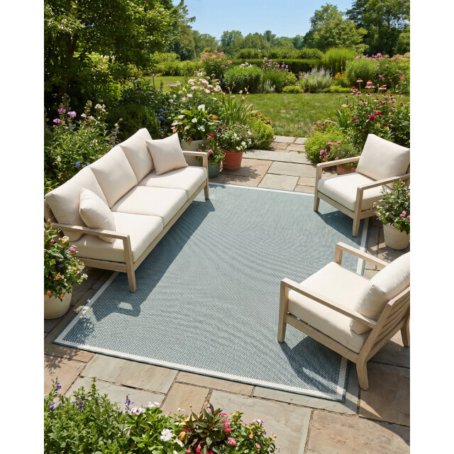 Muratap Buitenkleed brussels uni effen 160x230 cm 3606344 large