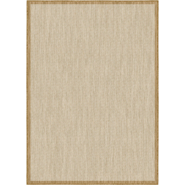 Muratap Buitenkleed brussels uni effen kader linnen 200x290 cm 3606391 large