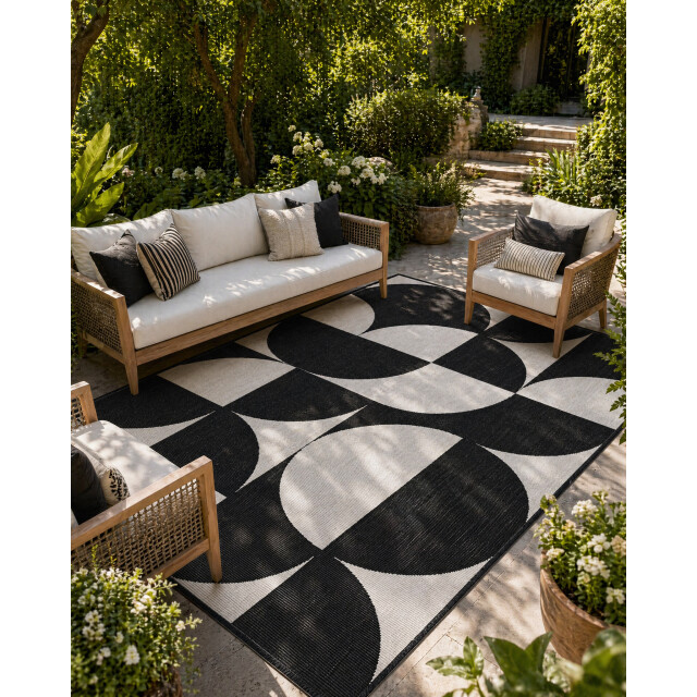 Muratap Buitenkleed brussels summer wit- 200x290 cm 3606309 large