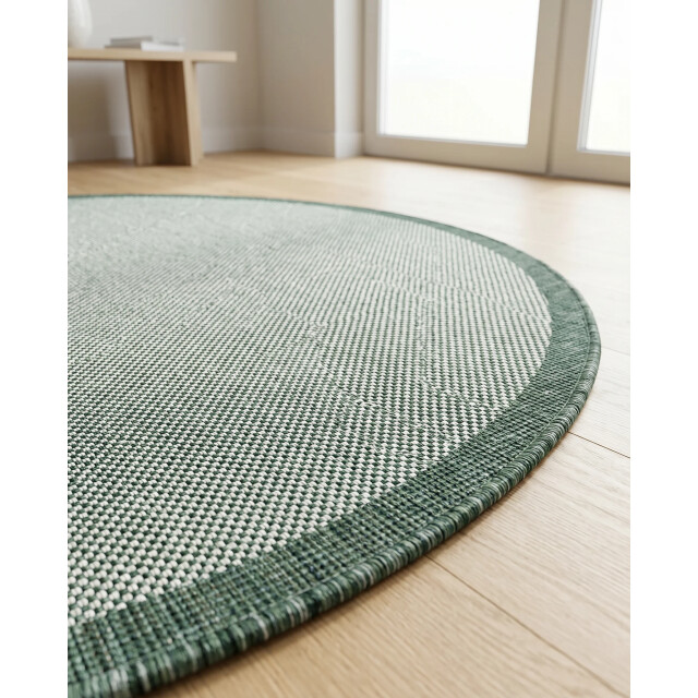 Muratap Buitenkleed brussels rond uni effen 120 cm rond 3606335 large