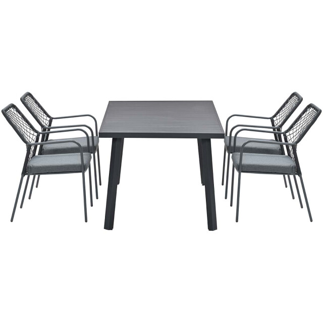 Garden Impressions Dido stoelen 4 stuks + terni tafel 160 cm 3590635 large
