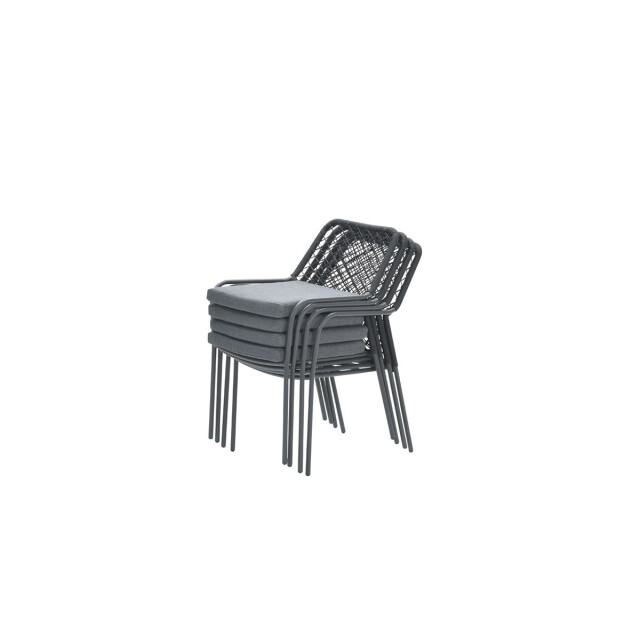 Garden Impressions Dido stoelen 4 stuks + terni tafel 160 cm 3590635 large