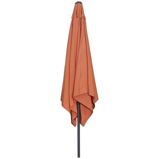 Garden Impressions Lotus parasol 250x250 cm carbon black koper 3537848 large