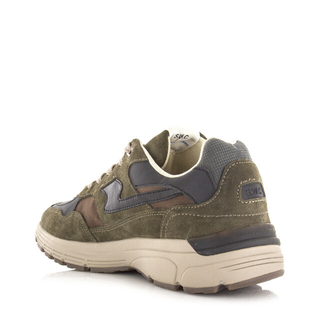 Stepney workers club S.w.c amiel s-strike geo merged woodland lage sneakers unisex YP03605 large