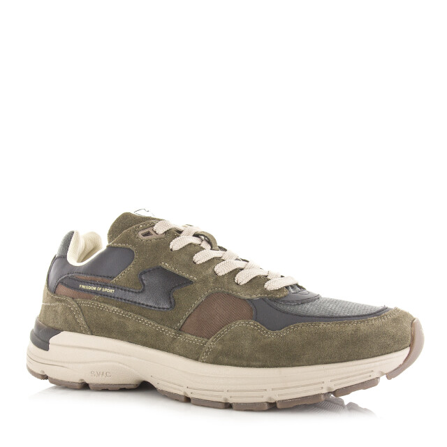 Stepney workers club S.w.c amiel s-strike geo merged woodland lage sneakers unisex YP03605 large