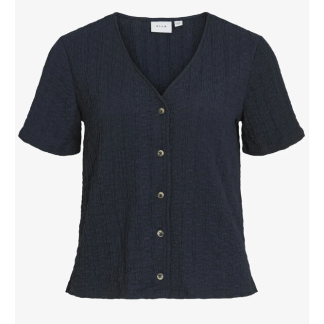 Vila Virenka v-neck s/s shirt 14114331 large