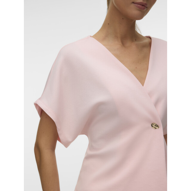 Vero Moda Vmsmilla sonja ss v-neck top exp 10354778 large