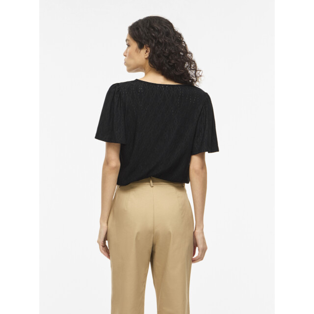 Vila Vibelli o-neck s/s top noos 14111807 large
