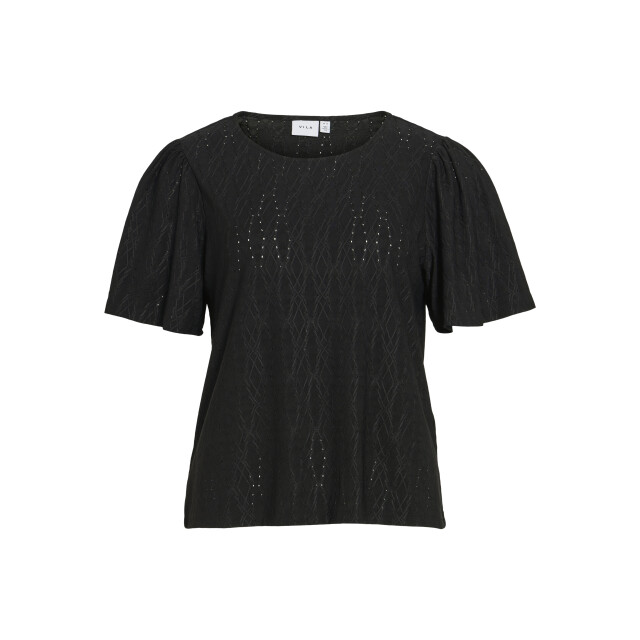 Vila Vibelli o-neck s/s top noos 14111807 large