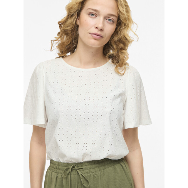Vila Vibelli o-neck s/s top noos 14111807 large