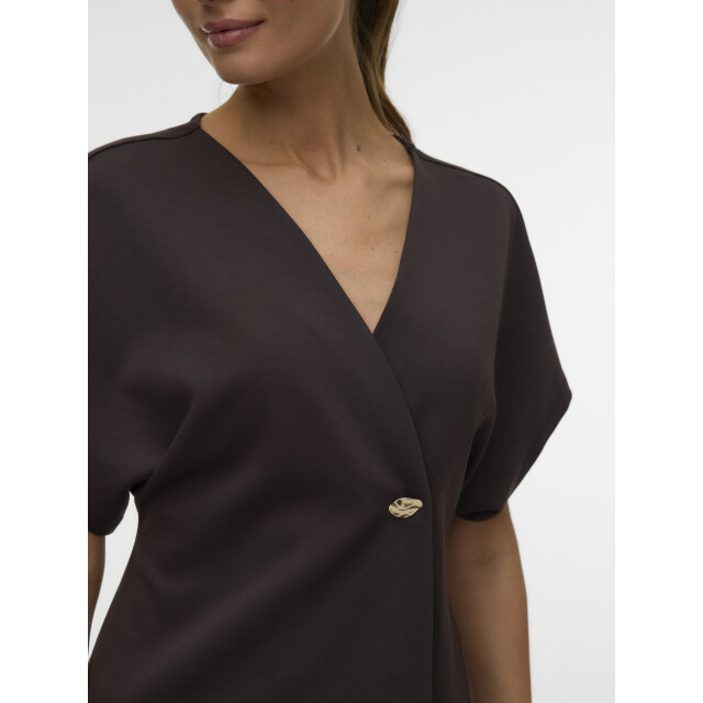 Vero Moda Vmsmilla sonja ss v-neck top exp 10354778 large