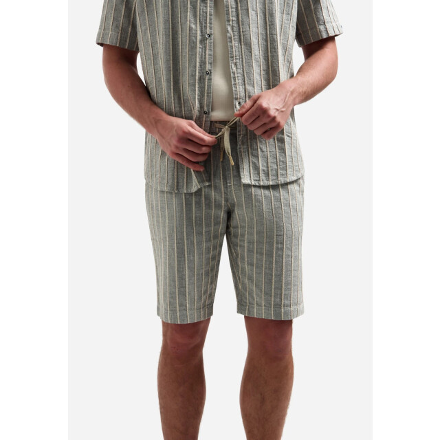 No Excess Short chino striped sand 328190421-015 large