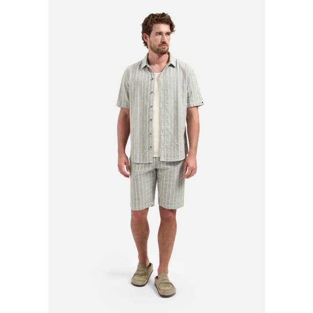 No Excess Short chino striped sand 328190421-015 large