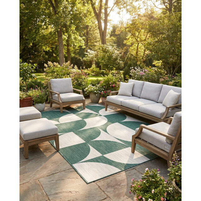 Muratap Buitenkleed brussels summer wit- 240x340 cm 3607198 large