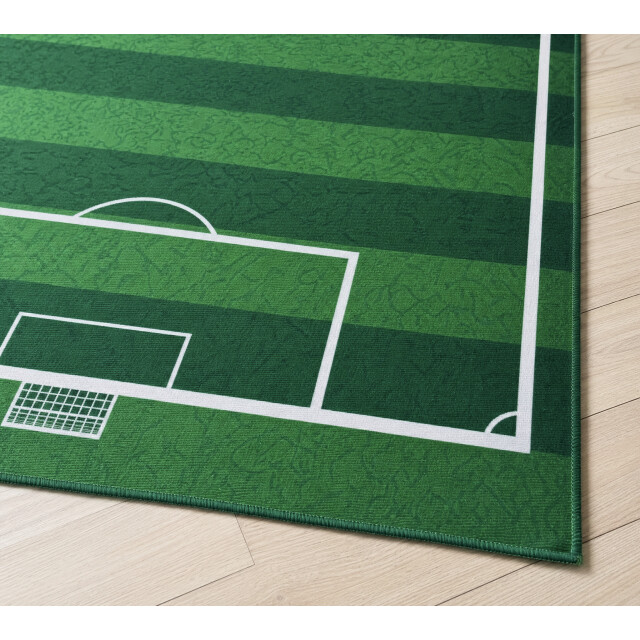 Muratap Kinderkleed voetbal vloerkleed kinderkamer anti-slip 90x145 cm 3607188 large