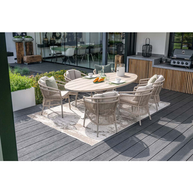 Garden Impressions Prato tuinstoelen set van 4 rope 3576576 large
