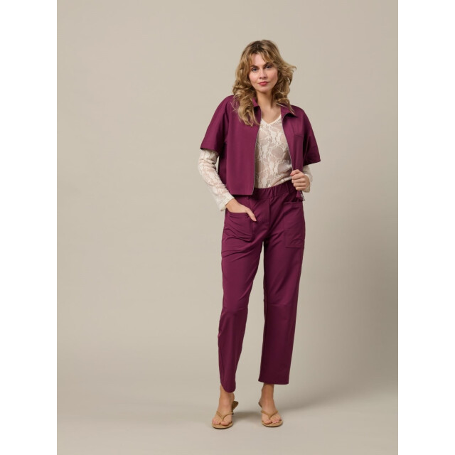 &Co Woman Renza broek &Co Woman Renza broek bordo large