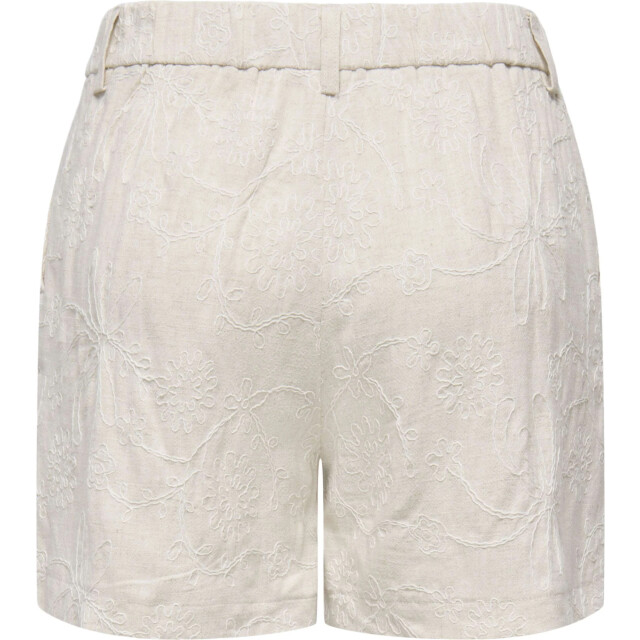 Only Onlsiesta hw linen bl emb shorts pnt moonbeam/w. t 15374119-201511001 large