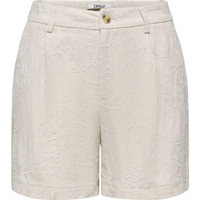 Only Onlsiesta hw linen bl emb shorts pnt moonbeam/w. t 15374119-201511001 large