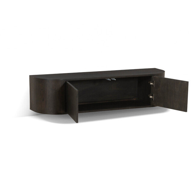 Livingfurn tv-meubel novero espresso zwevend 35x140x33cm 3286014 large