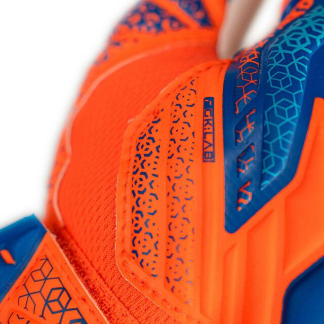 Reusch Attrakt starter solid keepershandschoenen voor kinderen/kinderen UTPP10037_blueorange large