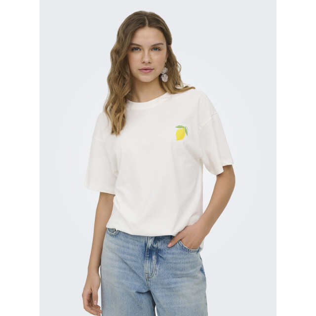 Only Onlelle s/s printed tee cs jrs 15373343 large