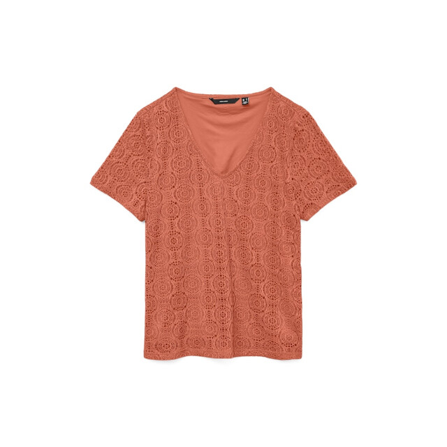 Vero Moda Vmmaya ss v neck top jrs - 4382.15.0009 large